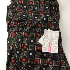 Lularoe Maxi Skirt  Small beautiful squares design